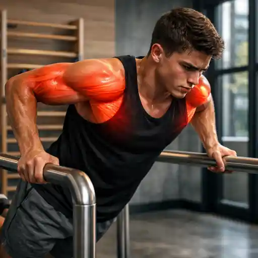 Dips aux barres paralleles